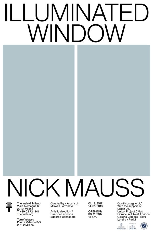 Nick Mauss - Illuminated Window